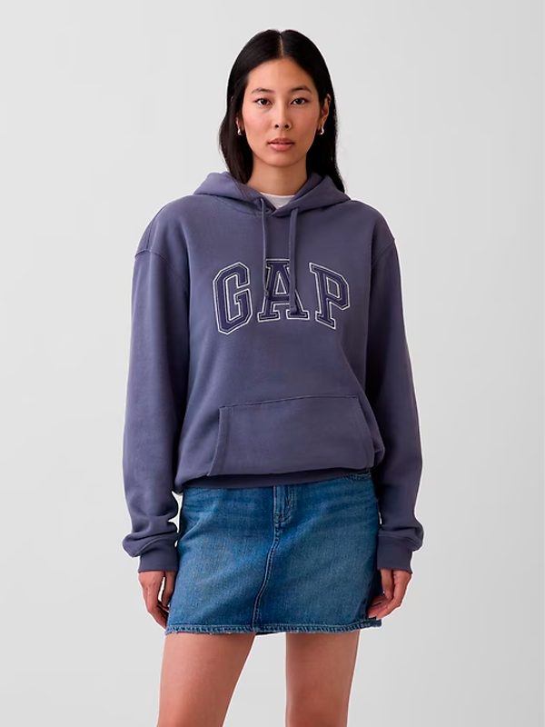 Adult VintageSoft Arch Logo Hoodie (47) Polo polar polera (PRODUCTO DE EJEMPLO) - Imagen 1
