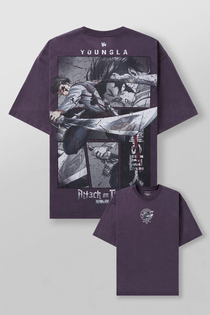 4191_hero-levi_003_08_20_floor 4191 - AOT© x YLA Classic Tees - Imagen 1